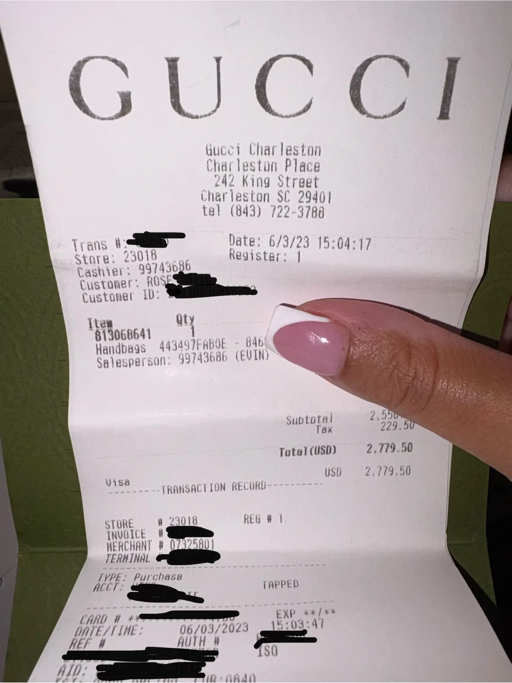 Gucci Marmont Floral Flap Bag